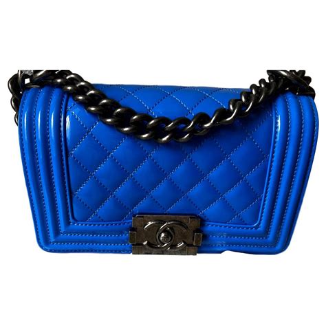 chanel small boy bag blue|Chanel Boy Bag Reference Guide .